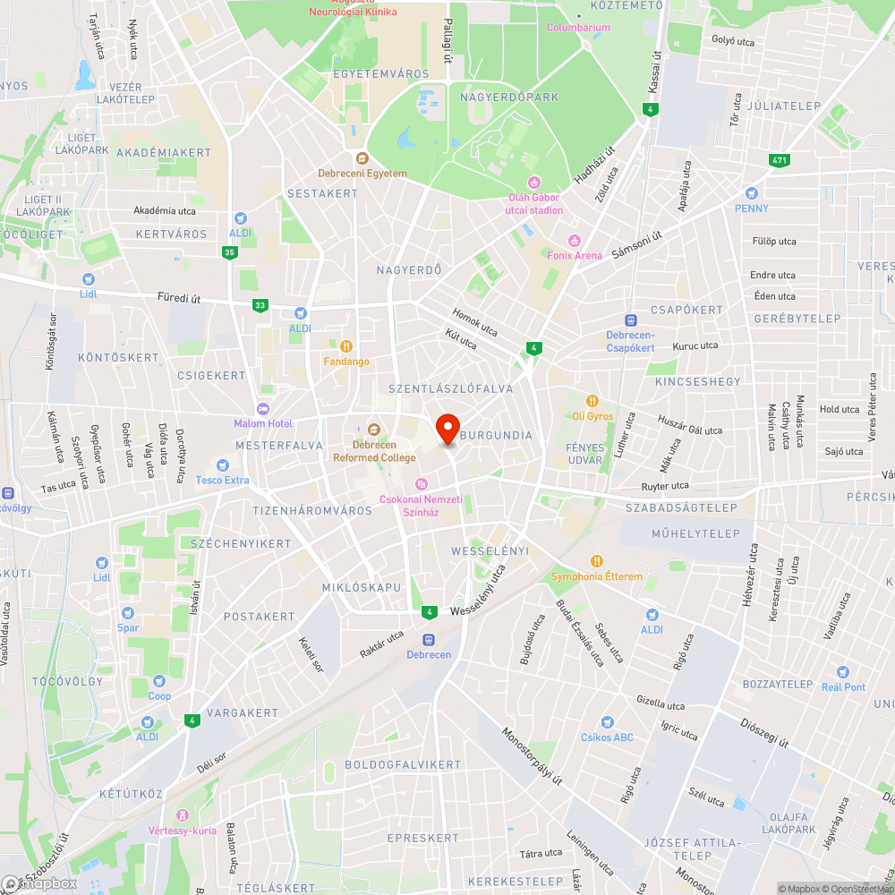 Beszakadt csatornafedél bejelentés helye