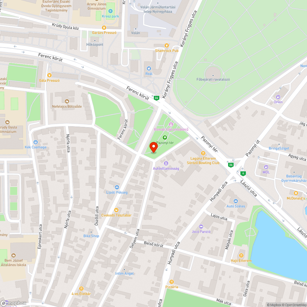 Kerékpárút hova vezet? bejelentés helye