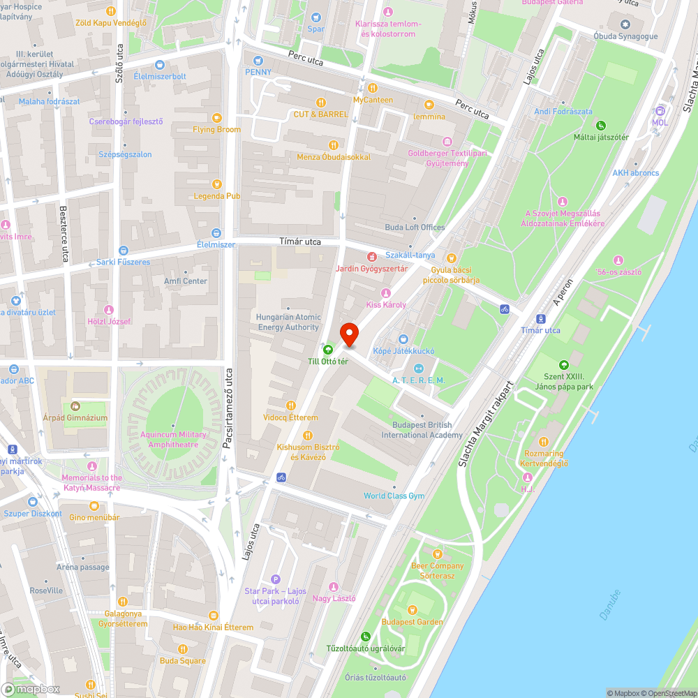 Óriás kátyú bejelentés helye