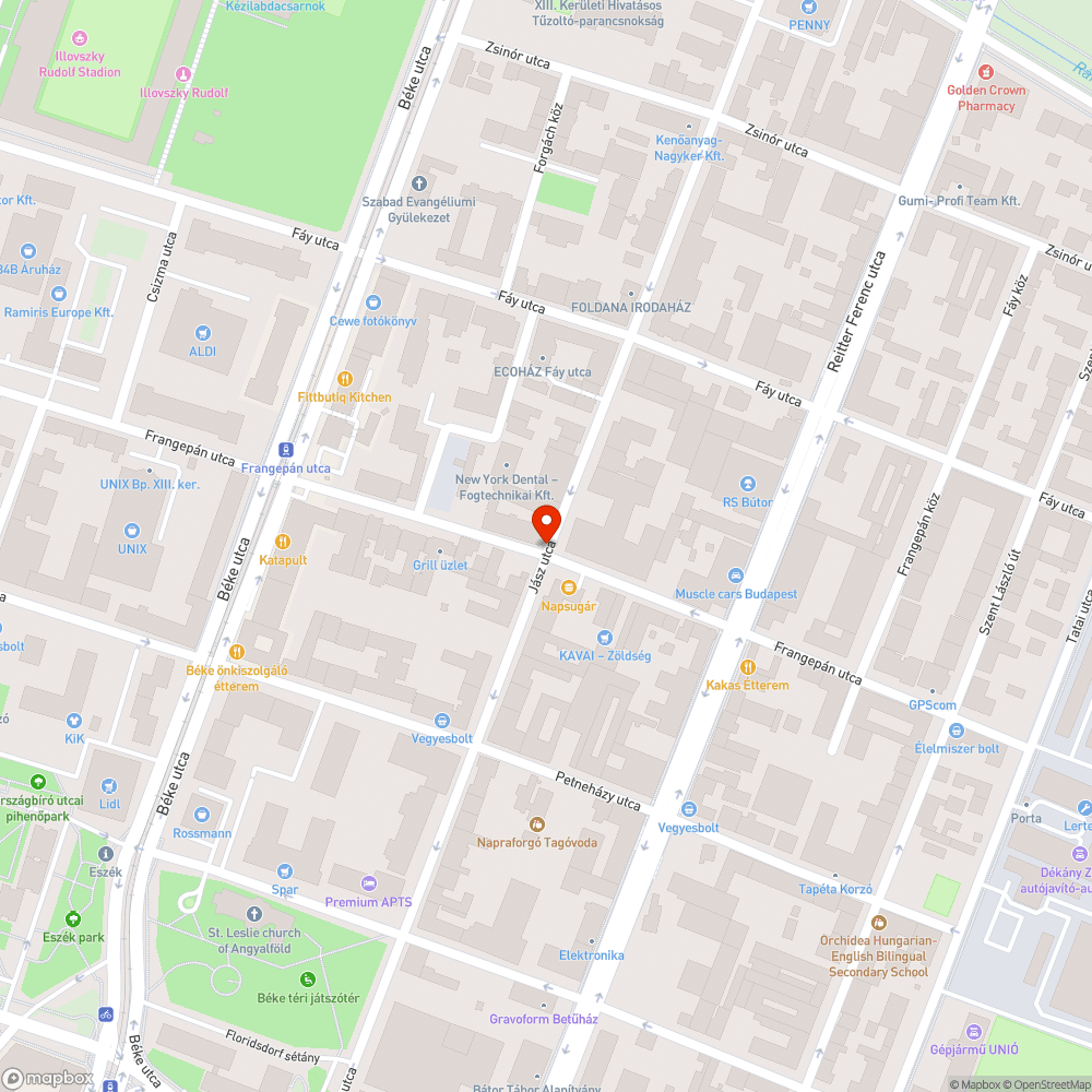 Homoktenger Angyalföldön bejelentés helye