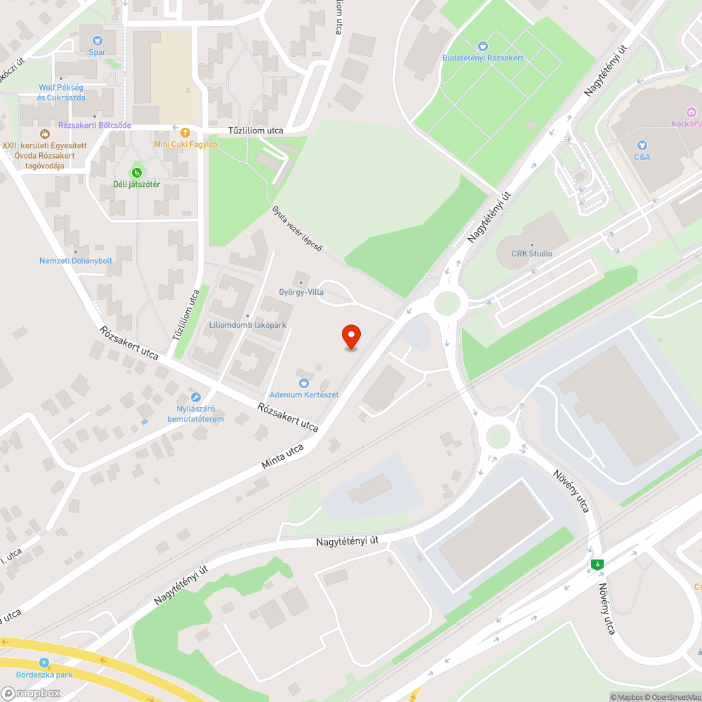 saras bicikliút bejelentés helye