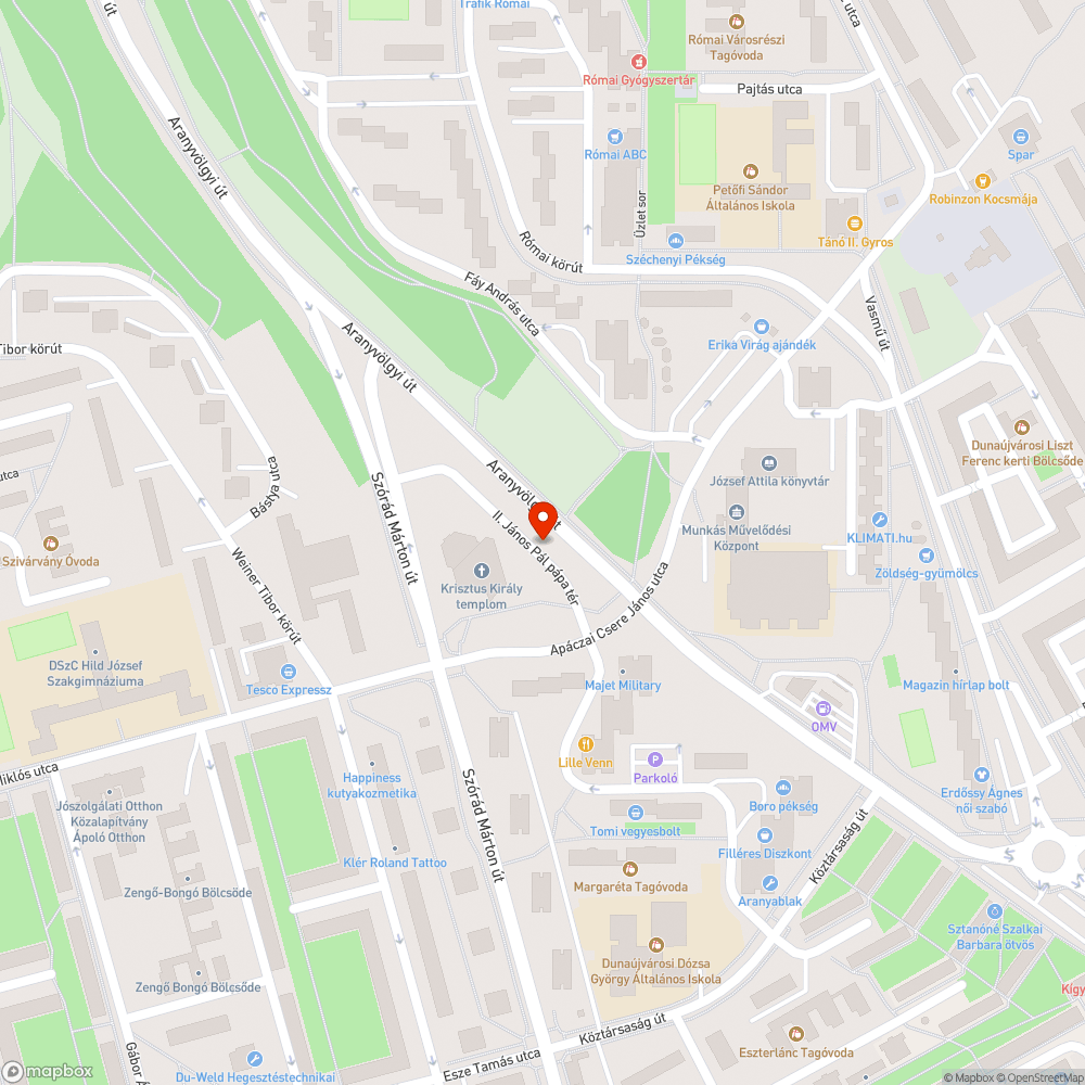 elhagyott autó bejelentés helye