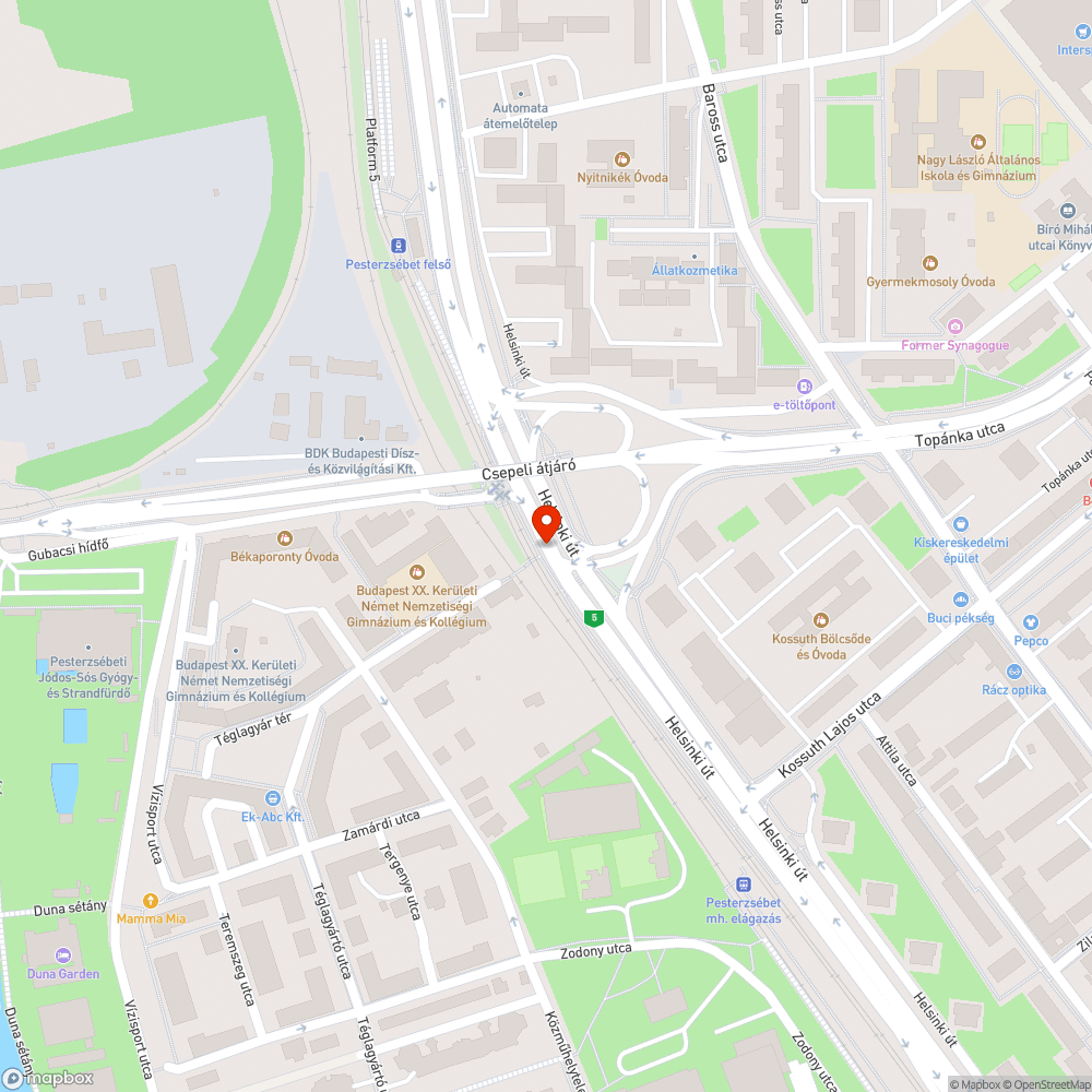 Padka átalakítás bejelentés helye