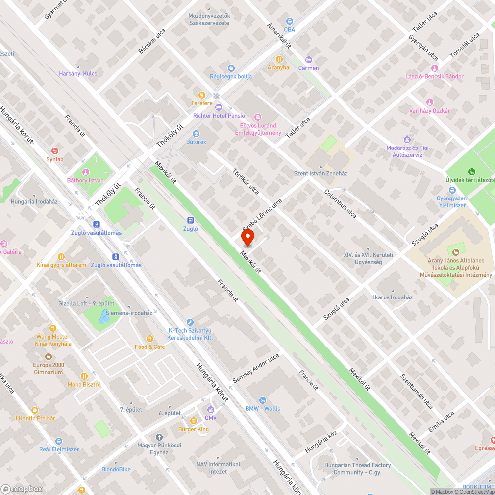 Borzasztó pályaállapotok bejelentés helye