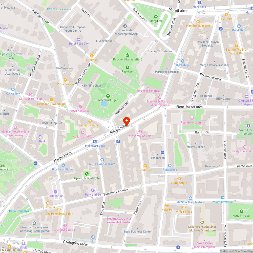 Margit krt. visszarendezés bejelentés helye