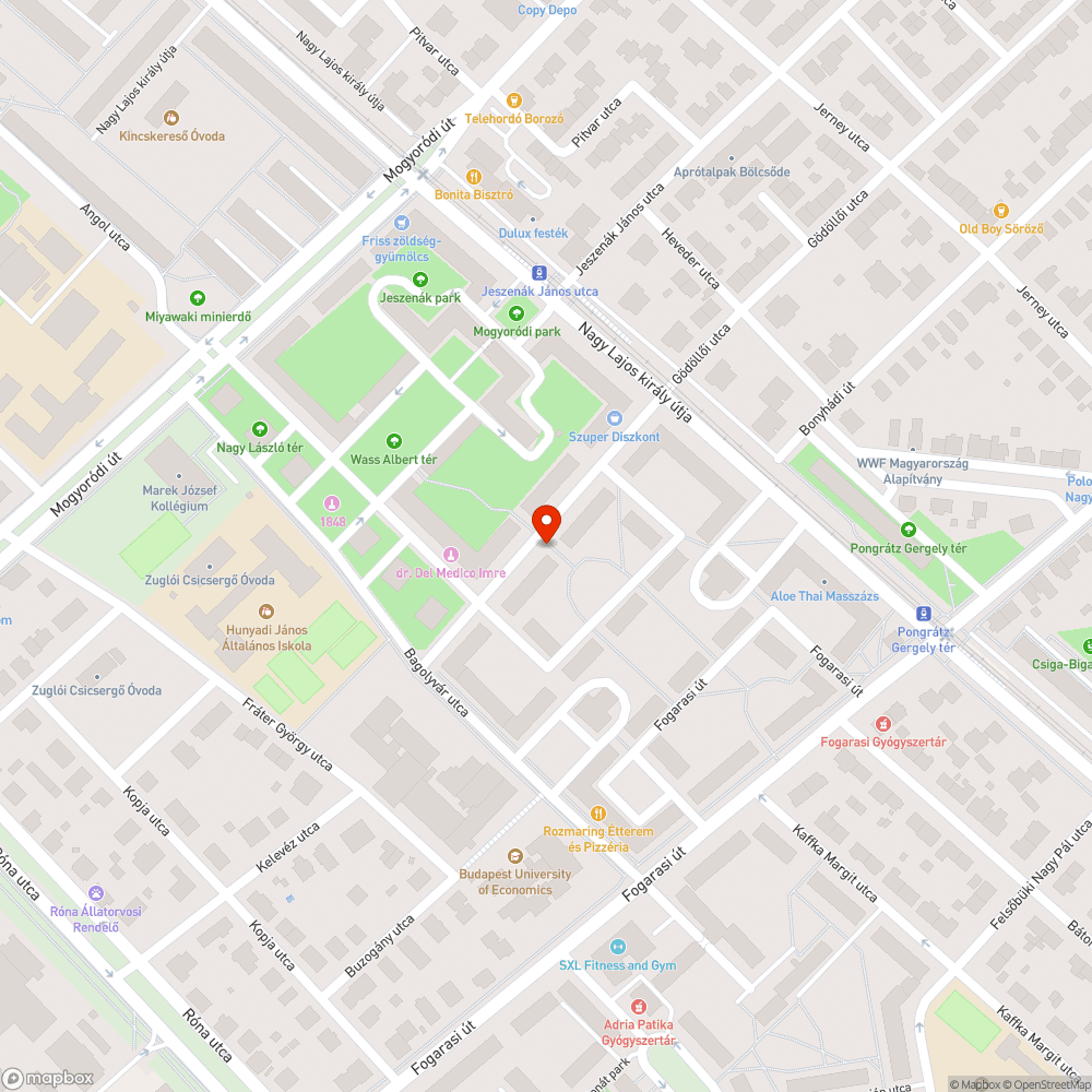 Otthagyott szék 2 bejelentés helye