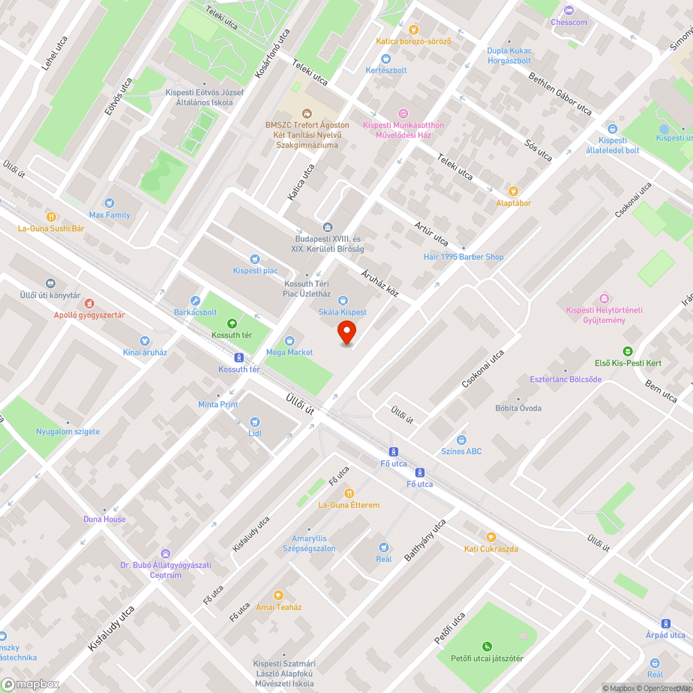 Balesetveszélyes járda bejelentés helye