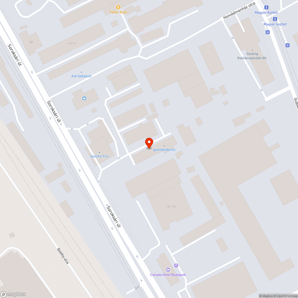 Elsüllyedő fedlap bejelentés helye