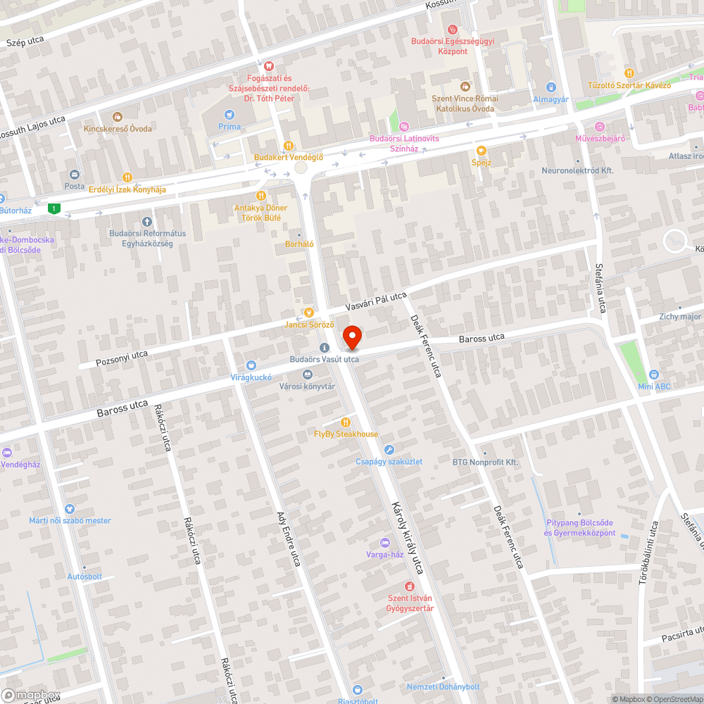 Takart táblák bejelentés helye