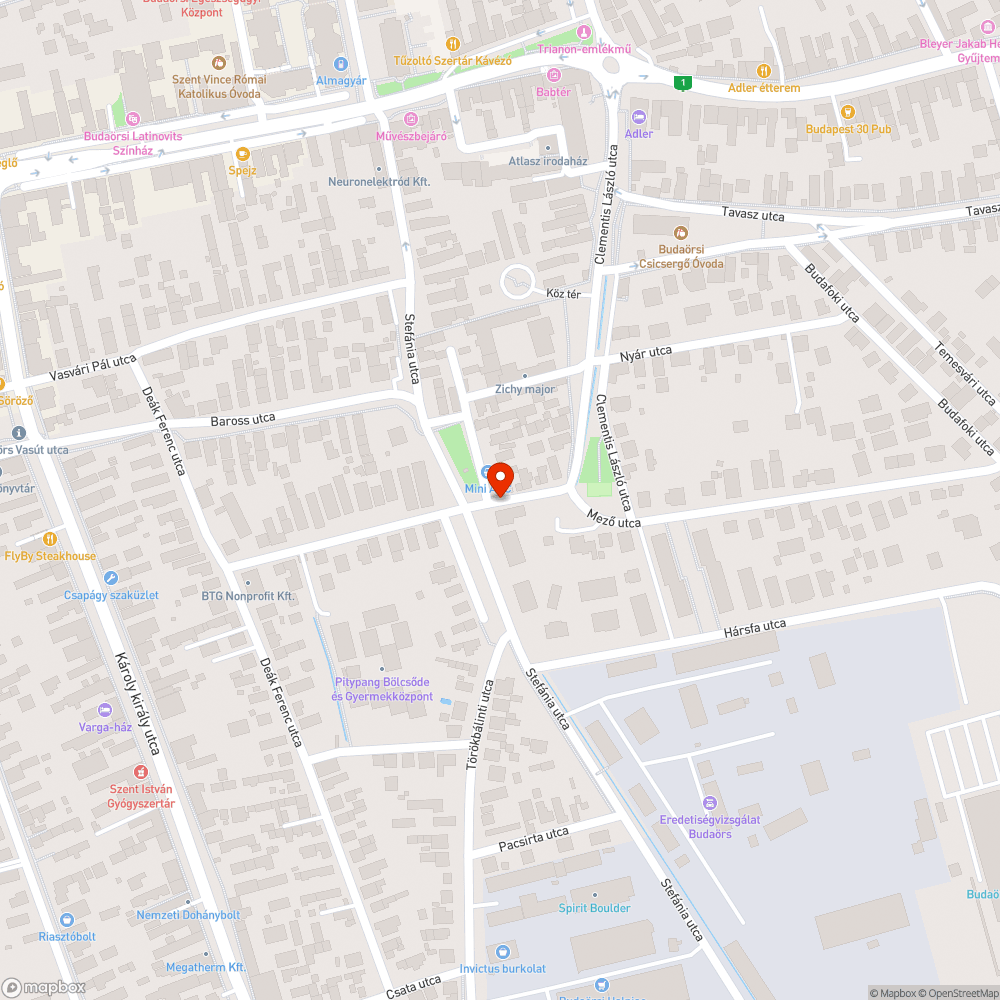 Rozsdás utcanévtábla bejelentés helye