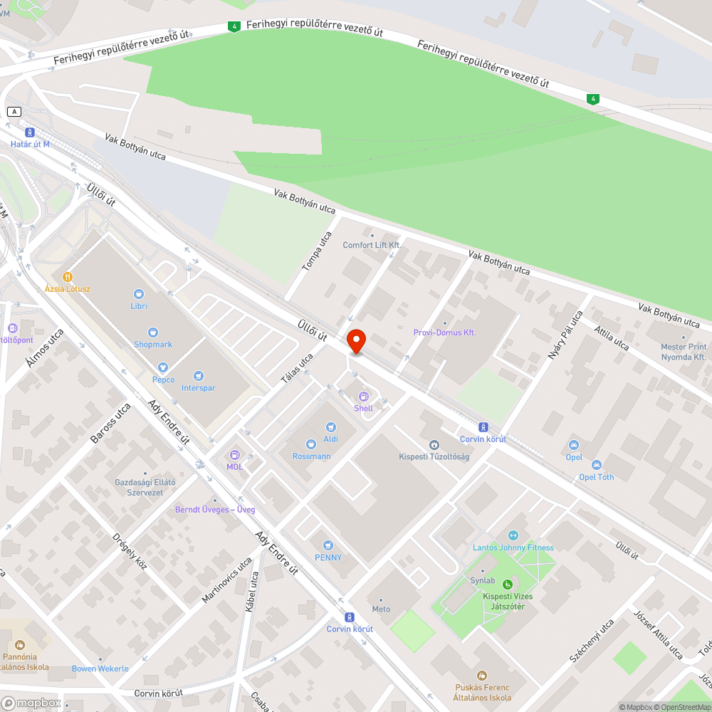 Teljesen lekopott útburkolati jelek bejelentés helye