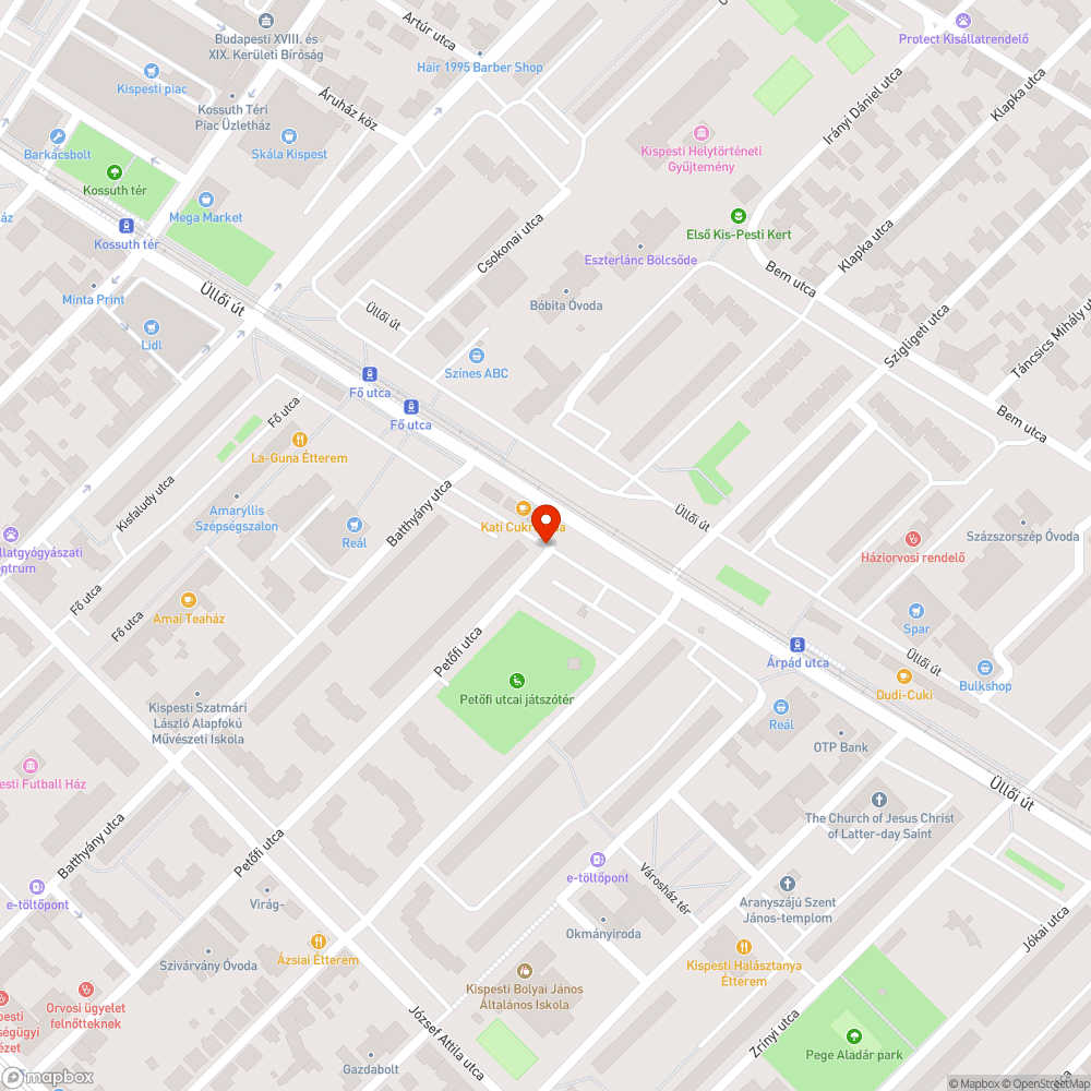 2 kis méretű kátyú bejelentés helye