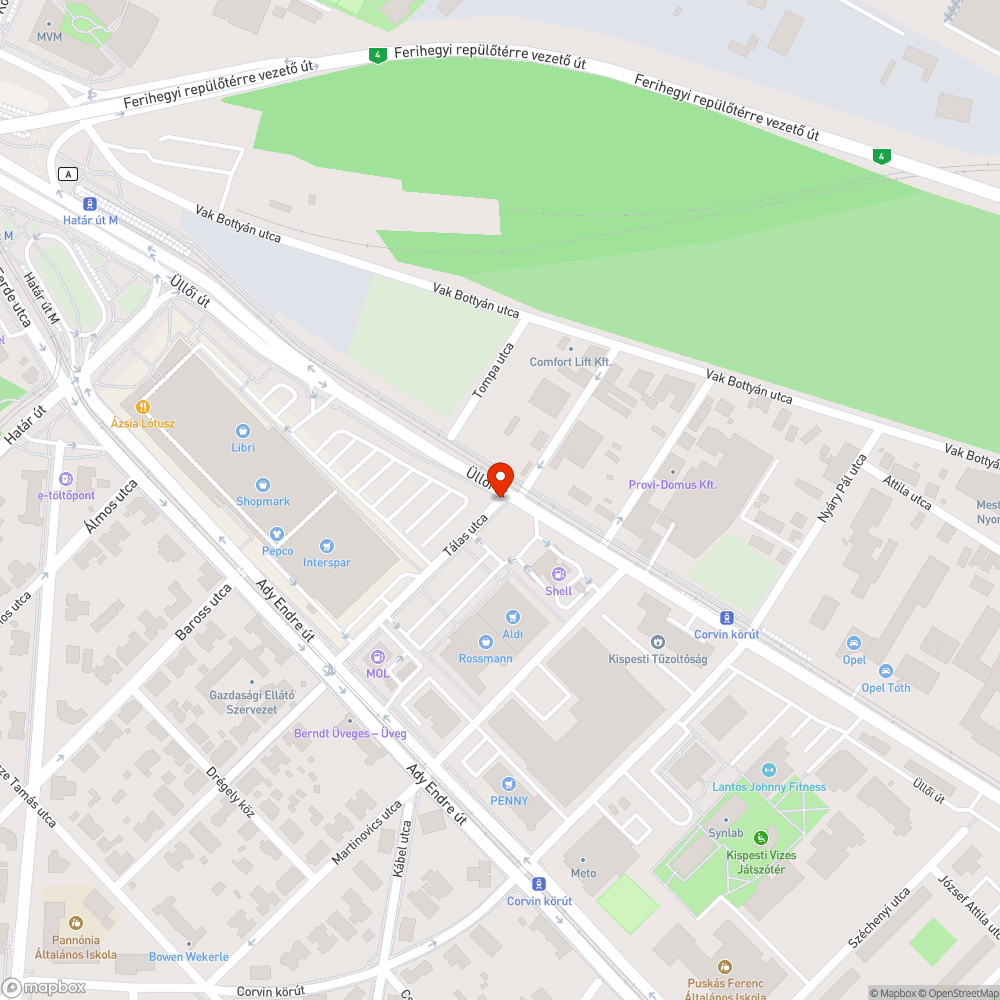 Kopott útburkolati jelek bejelentés helye