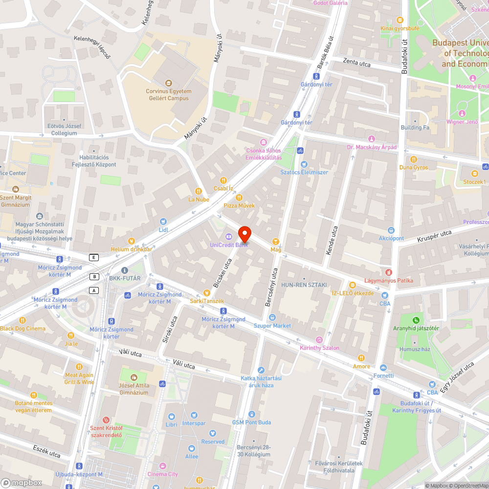 Graffitis szekrény bejelentés helye