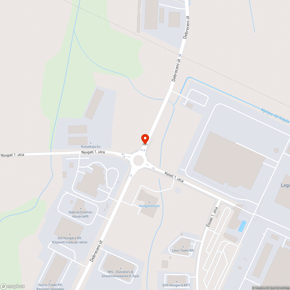 Útkorlátozás Nyíregyházán bejelentés helye