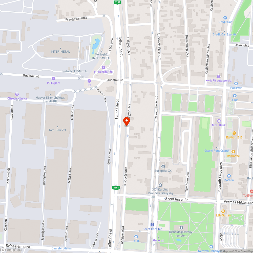 Lejárt műszakis gépjármű parkol zöldterületen bejelentés helye