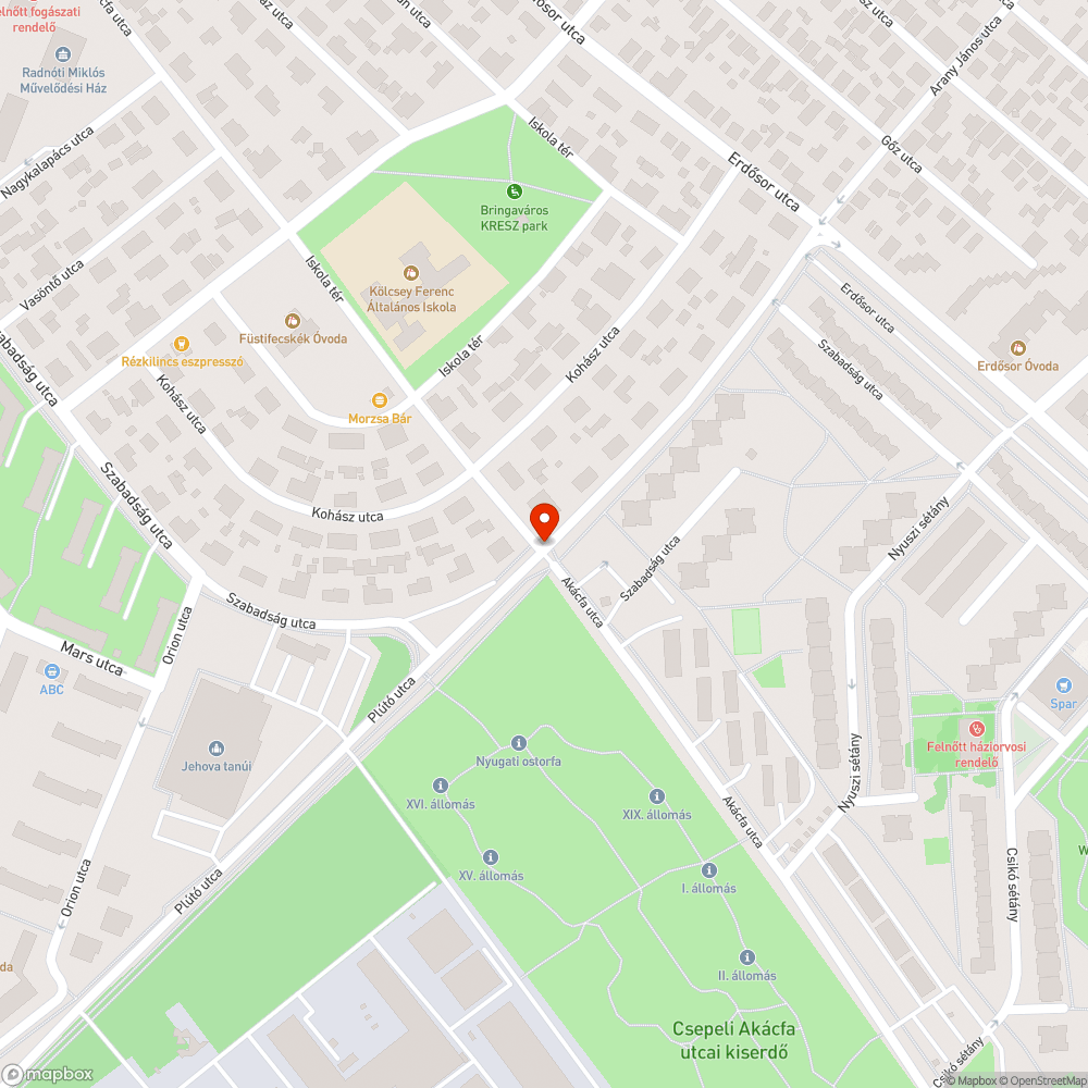 Közlekedési lámpa - rossz beállítás bejelentés helye