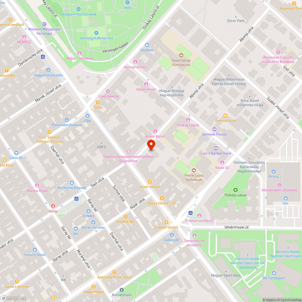 Elhalt facsonk bejelentés helye