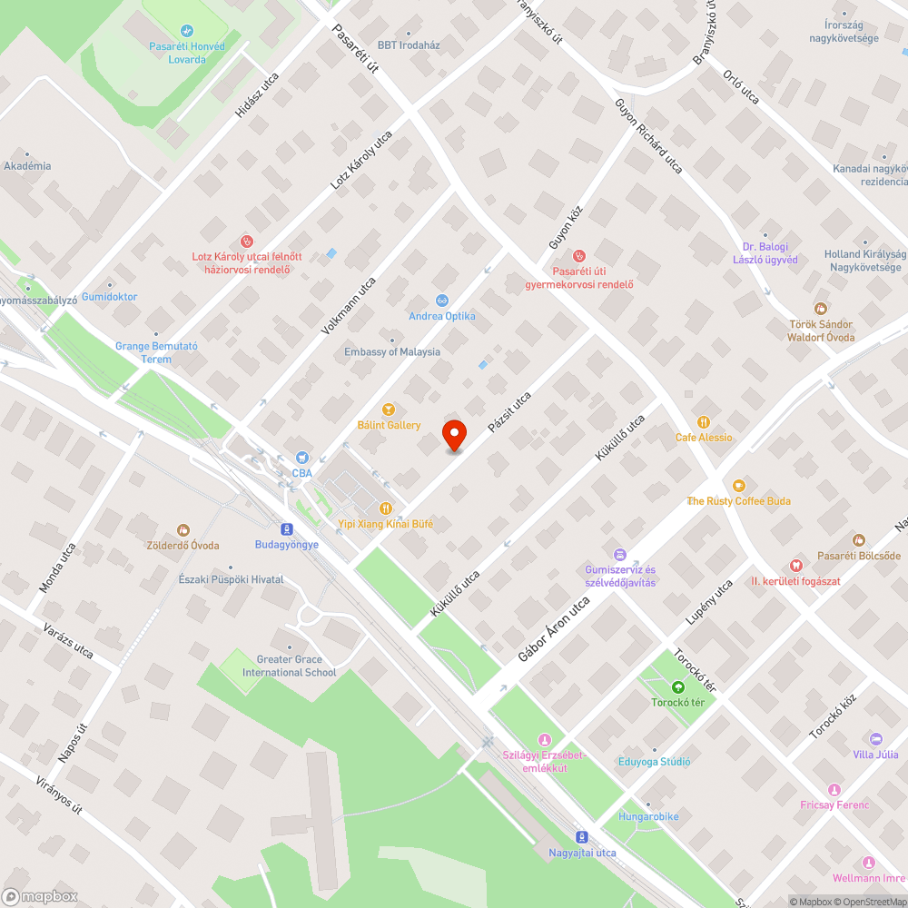 Alámosott villanyoszlop bejelentés helye