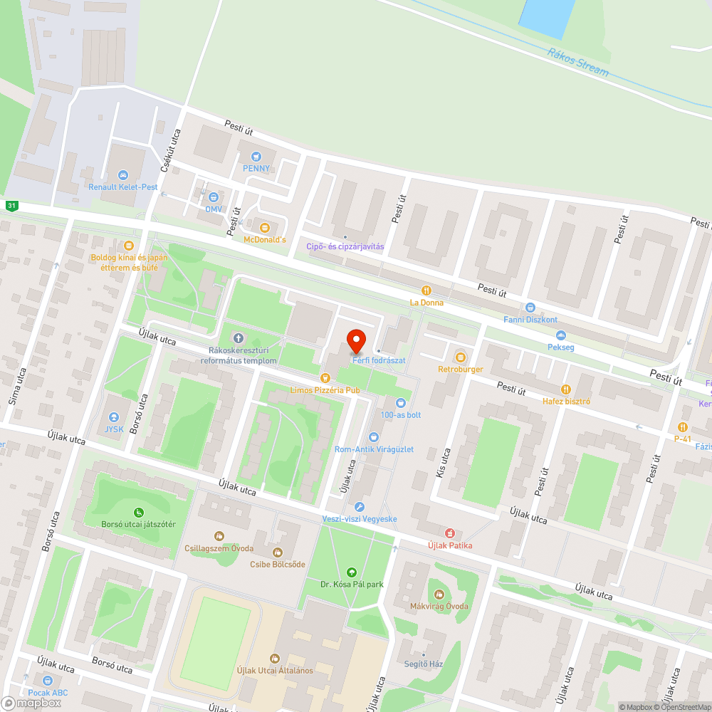 Betondarabok bejelentés helye