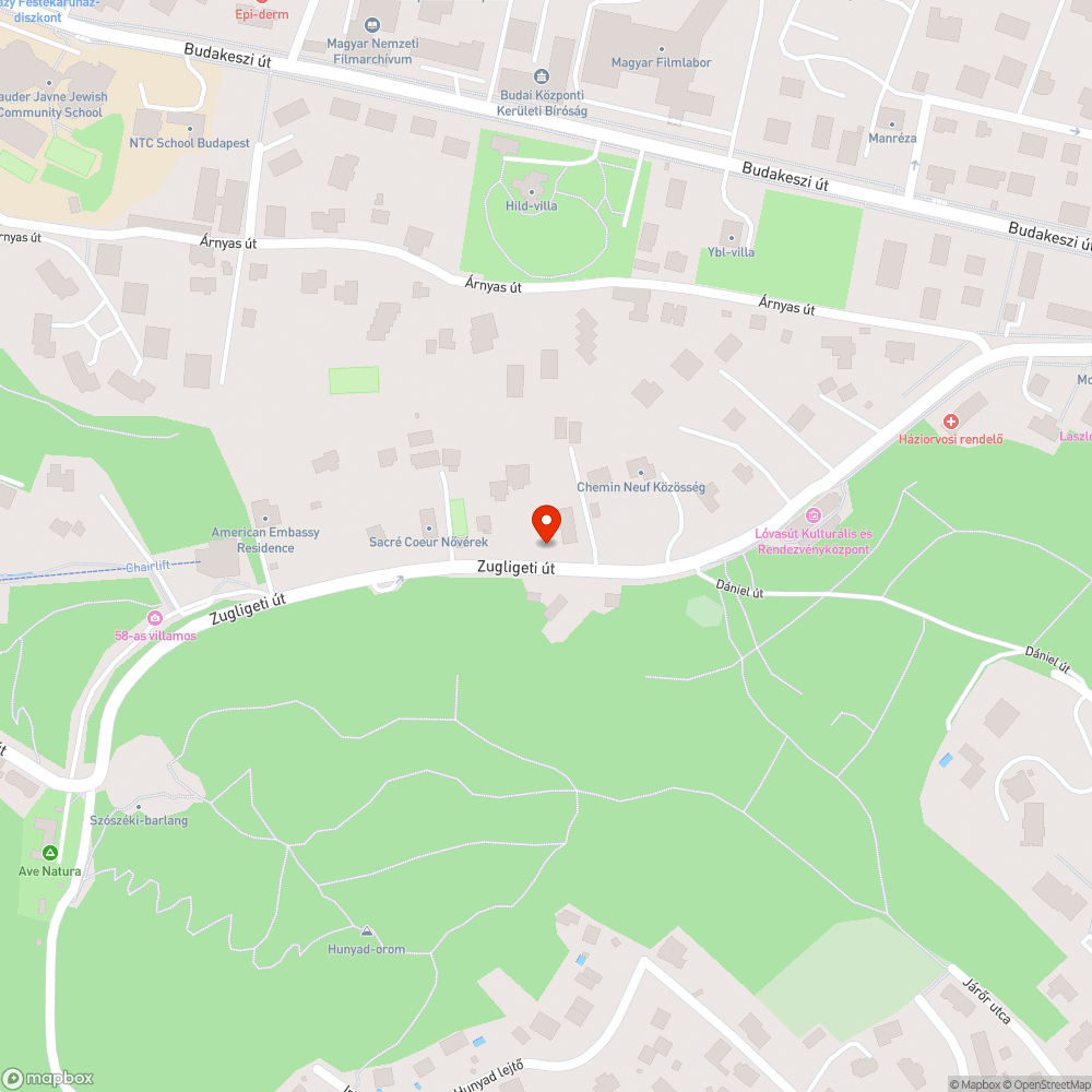 Bokrok bejelentés helye