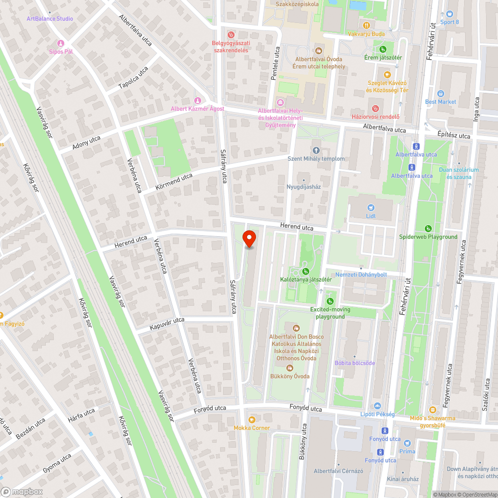 Kiálló balesettveszélyes vasrudak bejelentés helye