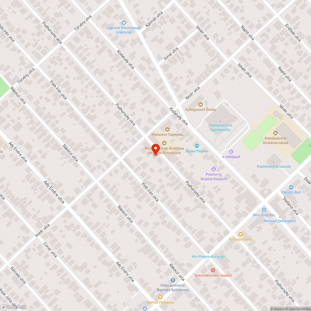 Megnövekedett forgalom mellékutcában bejelentés helye