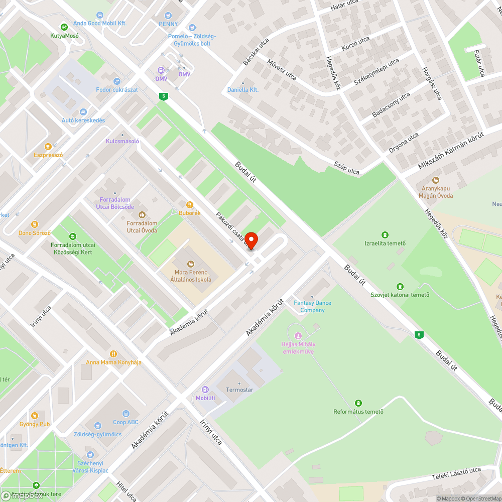 Kopott behajtani tilos bejelentés helye