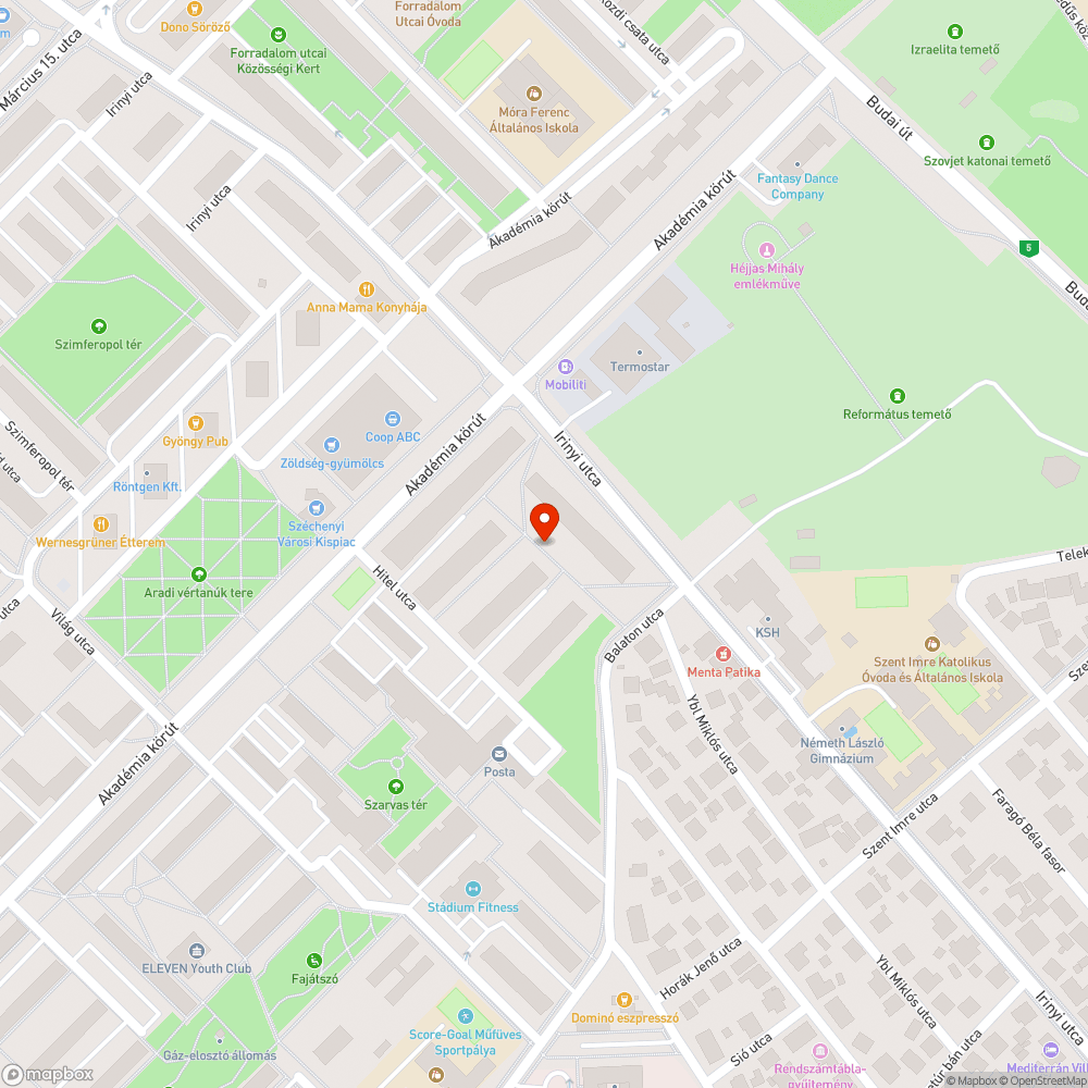 Rozsdás szerkrény bejelentés helye