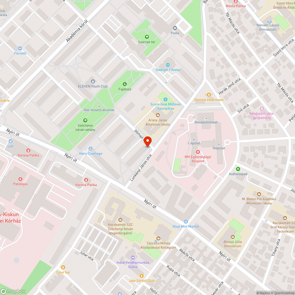 Besüllyedt gázfedél bejelentés helye