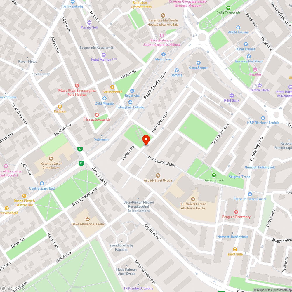 Kopott zebra tábla bejelentés helye