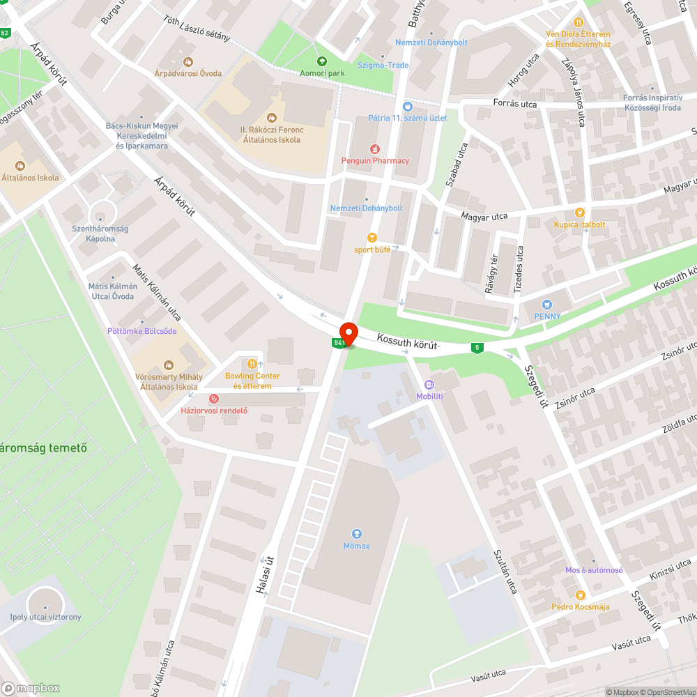 Sérült fedlap bejelentés helye