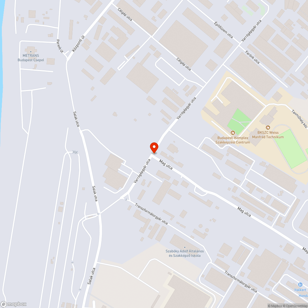 Megdőlt tábla bejelentés helye