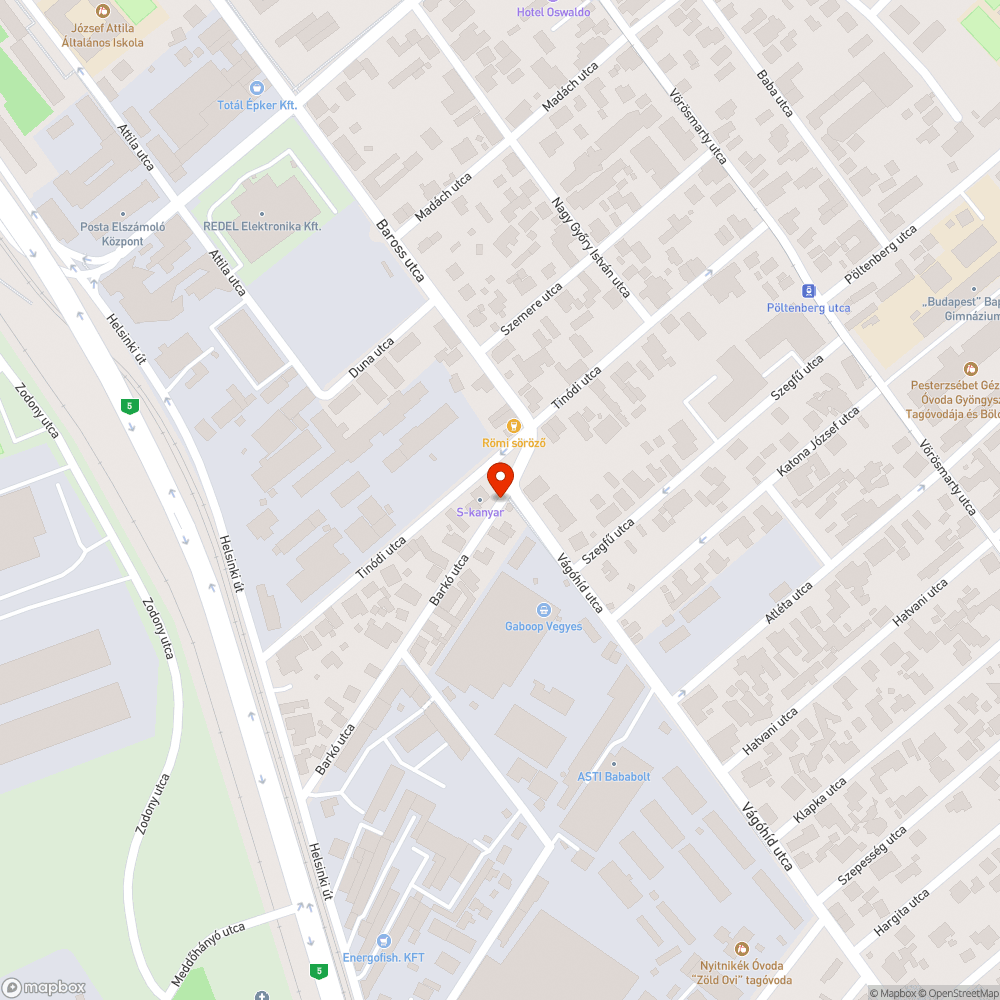 Forgalomból kivont, lejárt műszakis Opel bejelentés helye