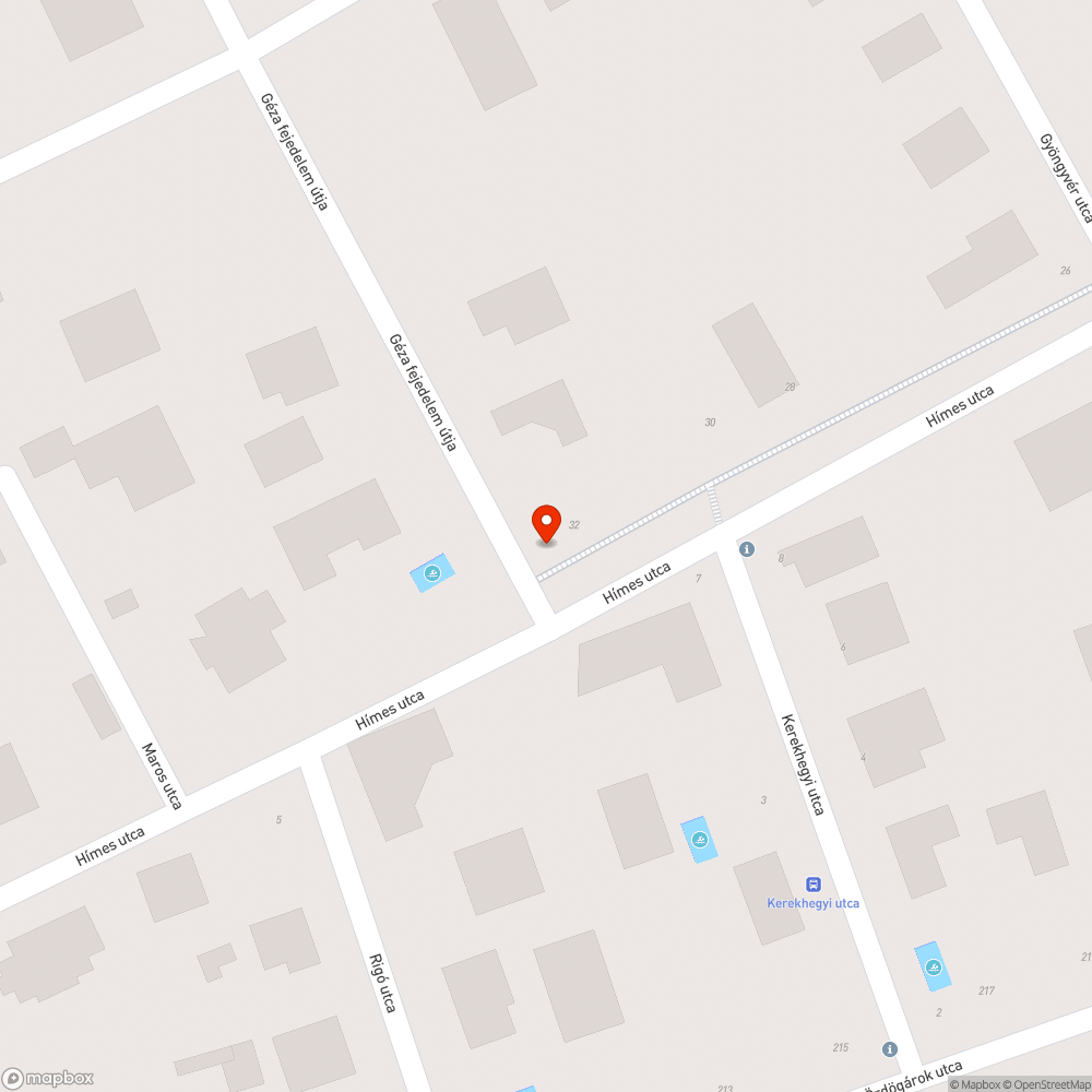 Járda felett faág bejelentés helye