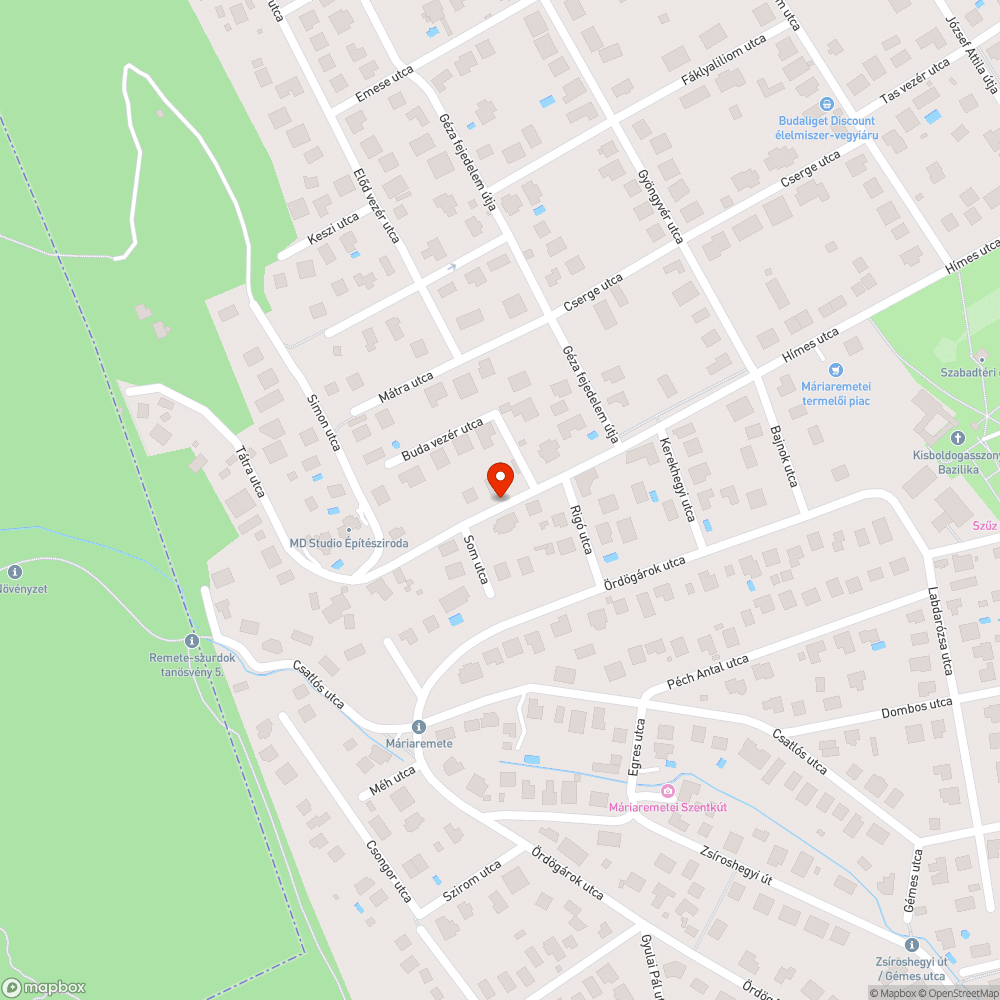 Lógó, rojtos villanykábel bejelentés helye