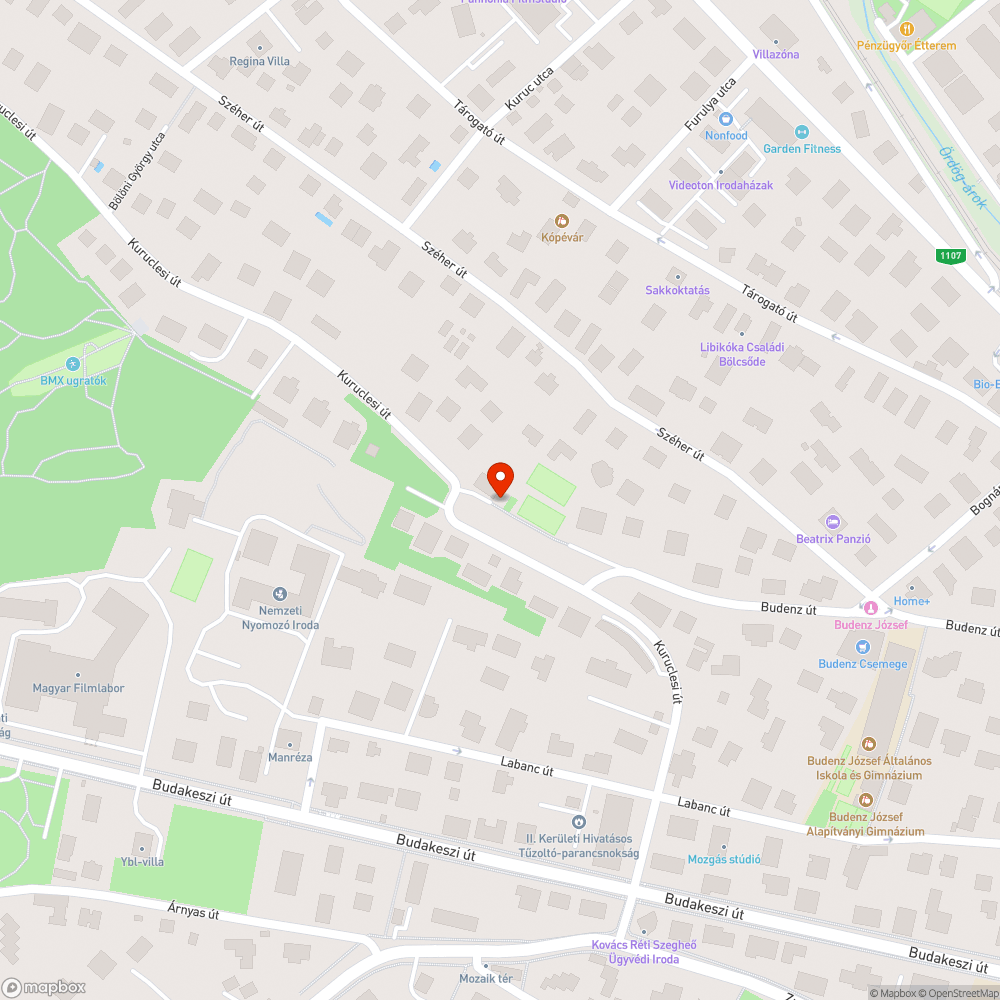 Helytelenül felállított sakkasztal bejelentés helye