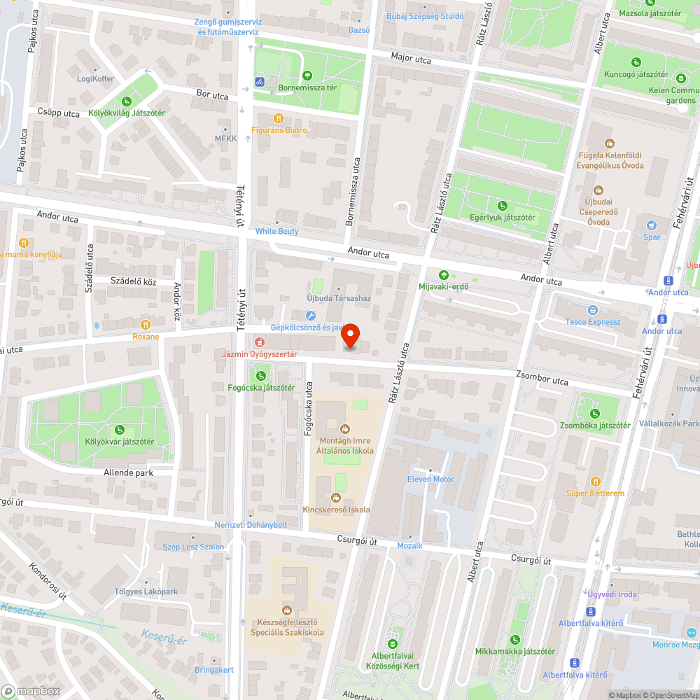 Lelógó ágak bejelentés helye