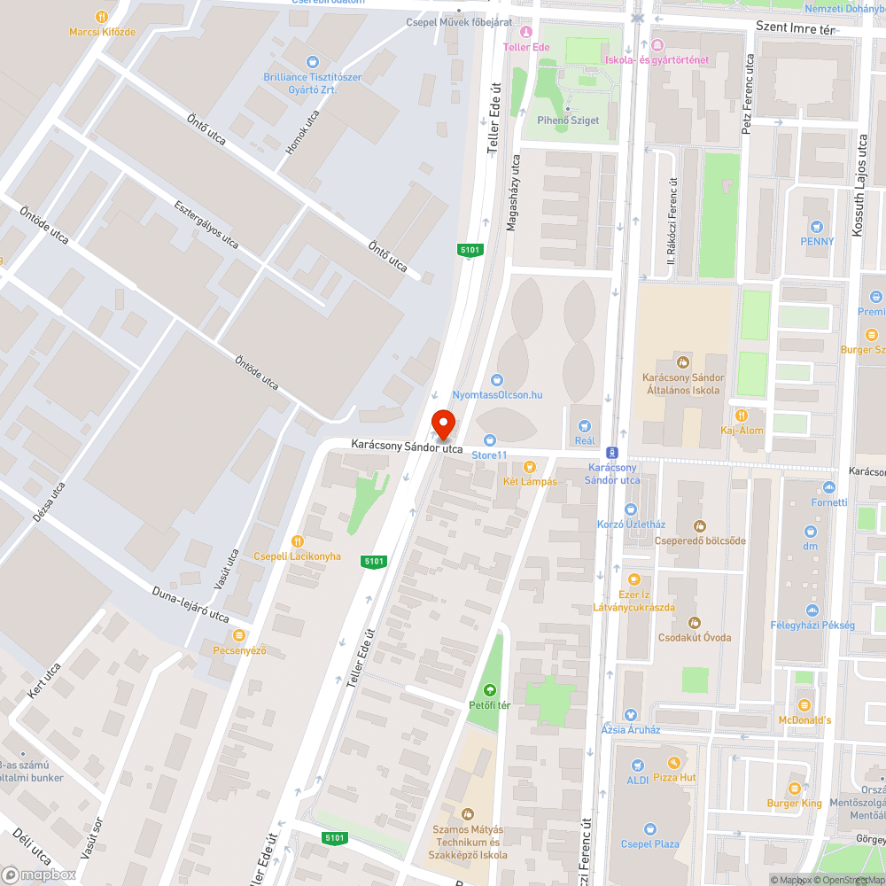 Esővíz elvezetési probléma bejelentés helye