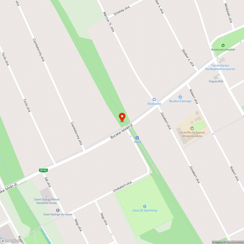 Rozsdás csövek a villanyoszlopon bejelentés helye