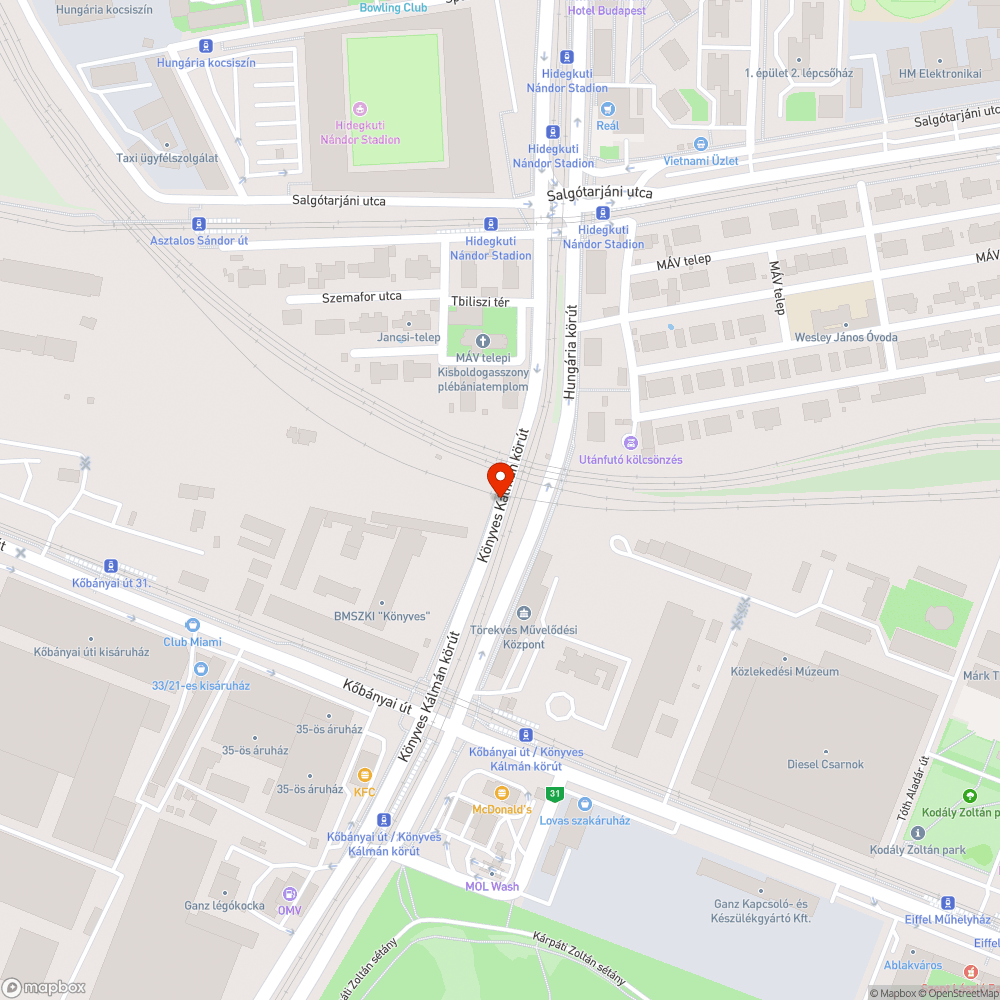 Elfordult tábla bejelentés helye