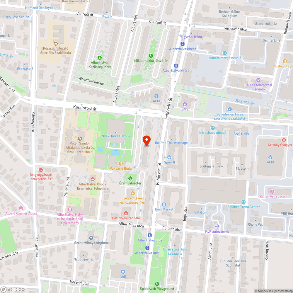 Közlekedési akadály bejelentés helye