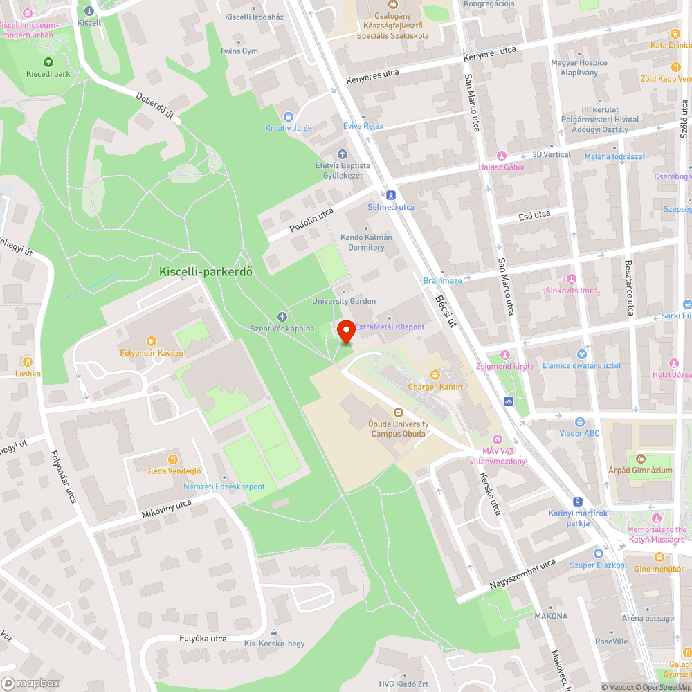 Vihar által leszakított faág bejelentés helye