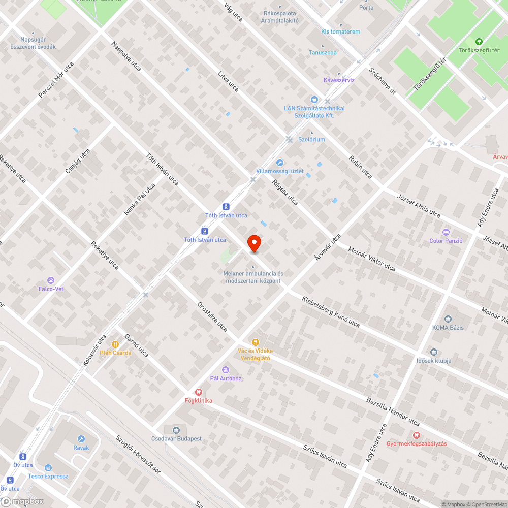 Lejárt műszakis  autó bejelentés helye