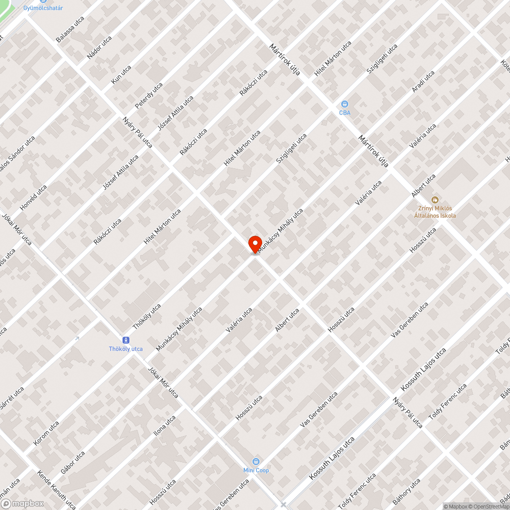 Kőtömb a járdán bejelentés helye