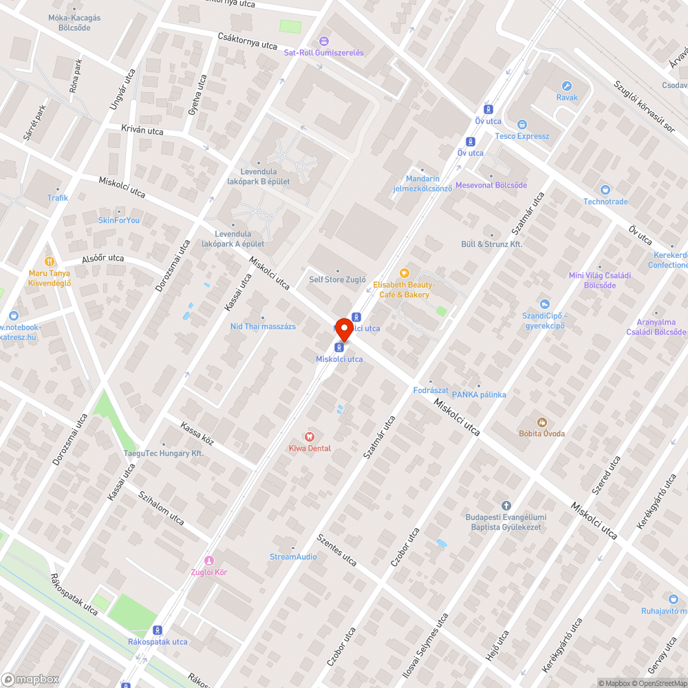 Eldugult lefolyó bejelentés helye