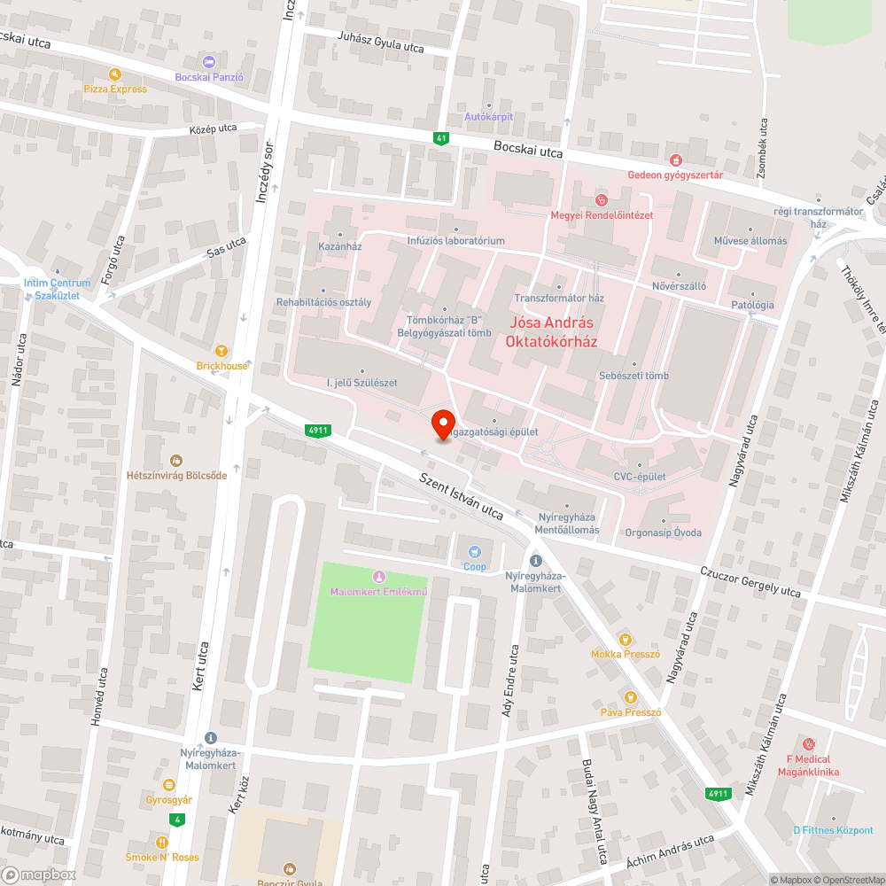 Kiszáradt facsemeték bejelentés helye