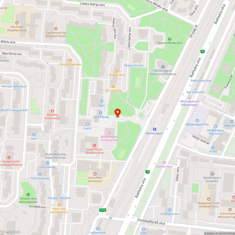 Hányások az aluljáróban bejelentés helye