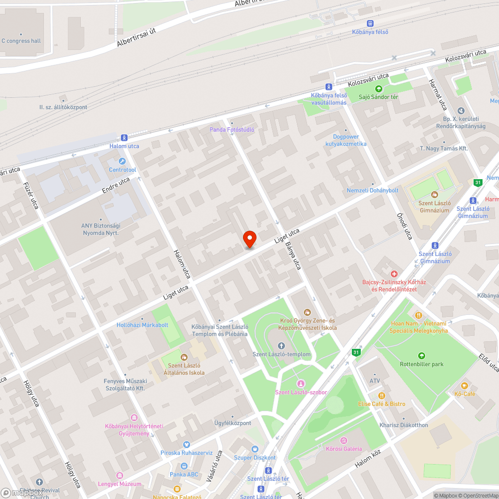 Zöldhulladék bejelentés helye