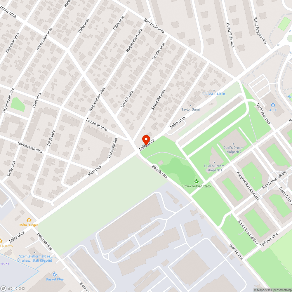 Benövi a növény a buszmegállót bejelentés helye